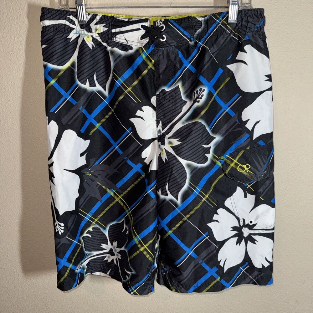 Op Teen Boy’s Swim Shorts Multicolor Floral